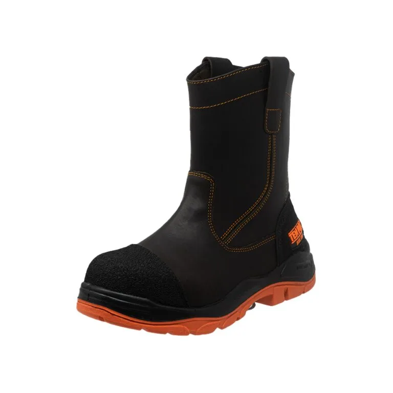 Bota de seguridad dieléctrica Wellington Café Pirata media bota Ten-Pac