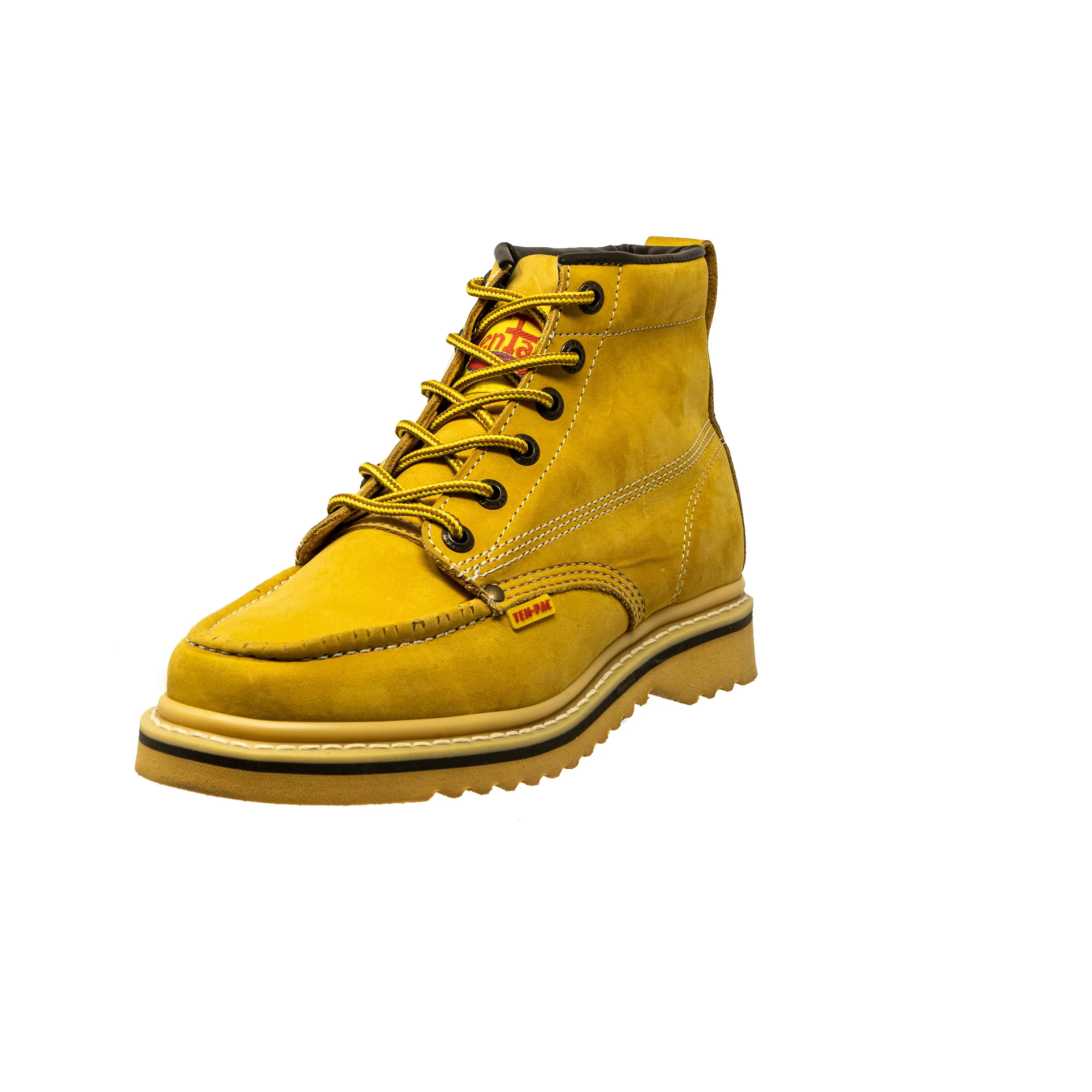 Botas trabajo nobuk amarillo cbn - Ten-Pac