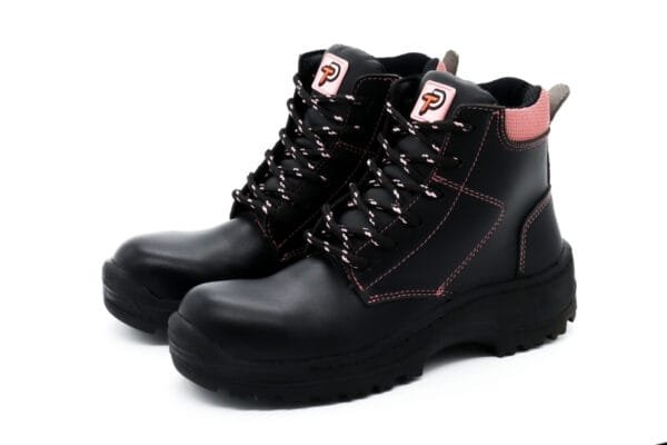Calzado Industrial para mujer | Borceguí Delta casco de fibra suela pegada