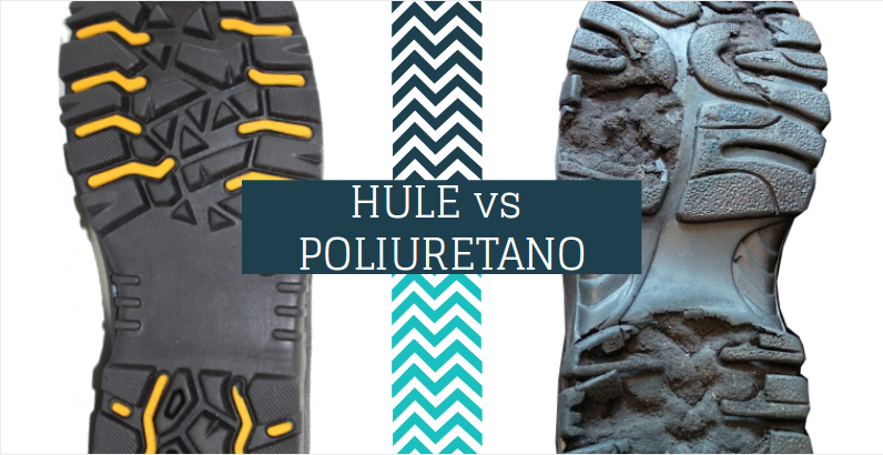 Suela de Poliuretano vs. Hule-