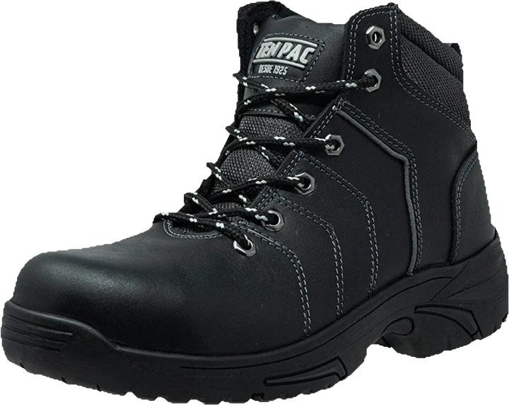 Bota de seguridad dieléctrica ECO PRO negra de Ten-Pac, horma EEE